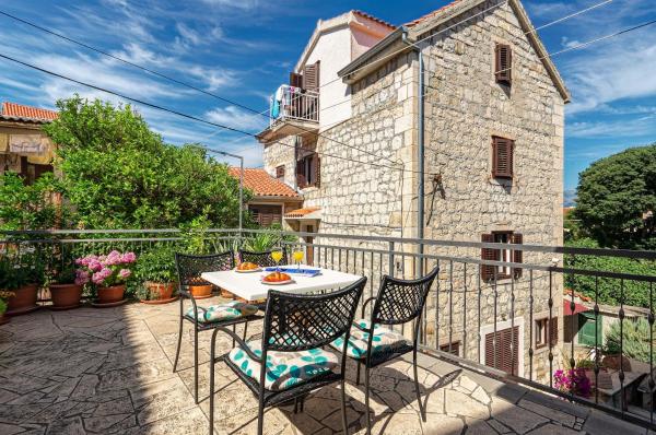 House Rose in center, Spalato (Split)