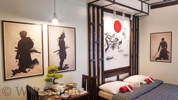 A la foto es mostra l'objecte Queen Bed Suite- Japanese Style situat a la ciutat de Manila.