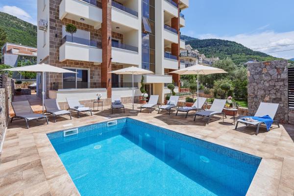 A la foto es mostra l'objecte Kotor Rooftop Apartments situat a la ciutat de Pržice.