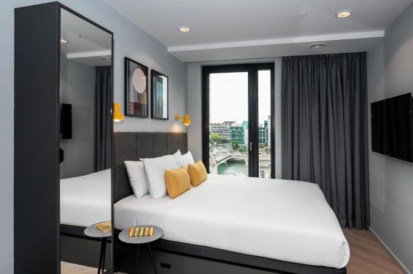 A la foto es mostra l'objecte Staycity Aparthotels Dublin City Quay situat a la ciutat de Dublín.