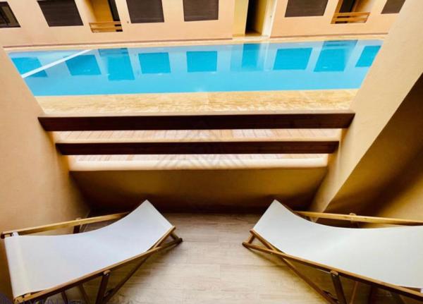 A la foto es mostra l'objecte Appartement de luxe et moderne situat a la ciutat de Marràqueix.