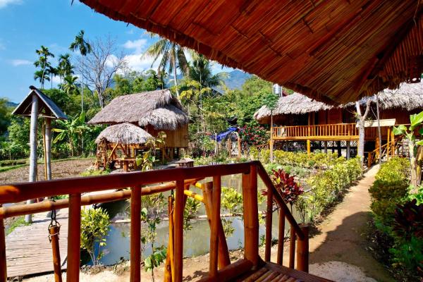 写真にはBản Bang市にあるMai Chau with Love homestayが写っています。