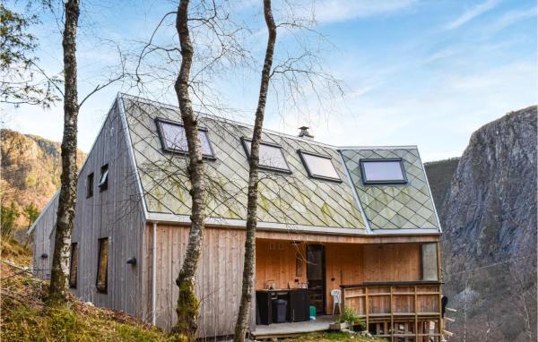 写真にはHøyvik市にある4 Bedroom Gorgeous Home In Erfjordが写っています。