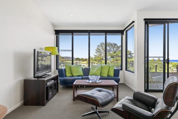 A la foto es mostra l'objecte Sandy Beach Apt 4 situat a la ciutat de Lorne.
