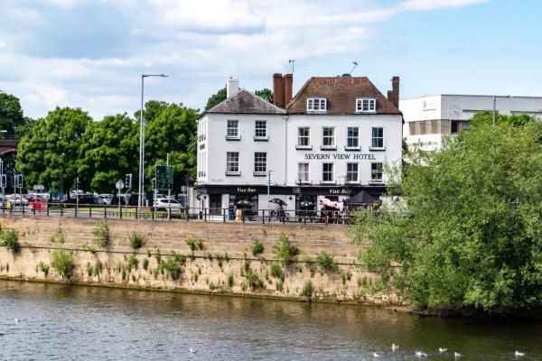 Auf dem Foto ist das Objekt Severn View Hotel in der Stadt Worcester zu sehen.