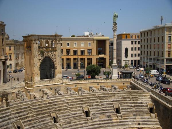 A la foto es mostra l'objecte Casa Dei Mercanti Town House situat a la ciutat de Lecce.