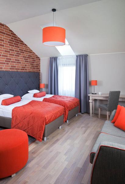 A la foto es mostra l'objecte Hotel Browar Kościerzyna situat a la ciutat de Kościerzyna.