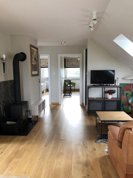En la foto se muestra el objeto Apartament na Podlasiu ubicado en la ciudad de Augustynka.