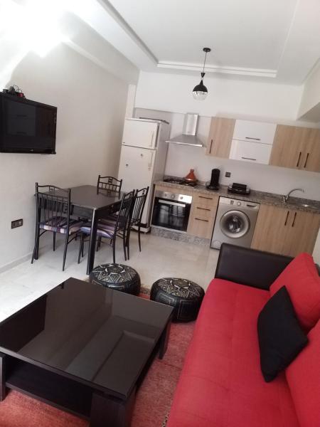 En la foto se muestra el objeto Agréable appartement au coeur de Guéliz, Marrakech ubicado en la ciudad de Marrakech.