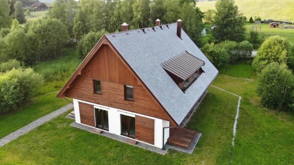 Στη φωτογραφία φαίνεται το αντικείμενο Apartmány Černý vlk, Borová Lada που βρίσκεται στην πόλη Borova Lada.