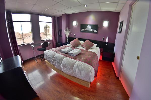 Na fotografii je vidět objekt Wifala Thematic Hotel Boutique nacházející se ve městě Cuzco.