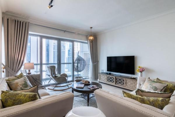 Na fotografii je vidět objekt The Smart Concierge - 8 BLVD Walk nacházející se ve městě Dubaj.