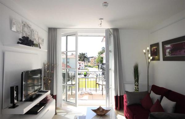 På billedet ses objektet Haus Meeresblick - Ferienwohnung Windlicht A 2.08 (Ref. 128696) beliggende i byen Baabe.