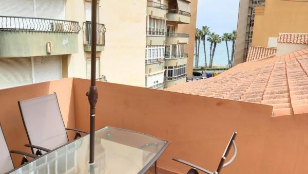 Na zdjęciu widoczny jest obiekt Del parque flats malagueta beach położony w mieście Malaga.