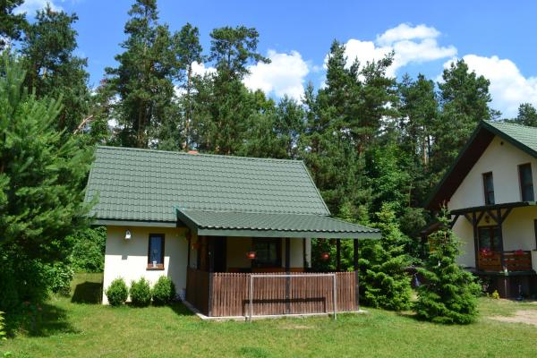 På billedet ses objektet Domek w Sajenku beliggende i byen Augustów.