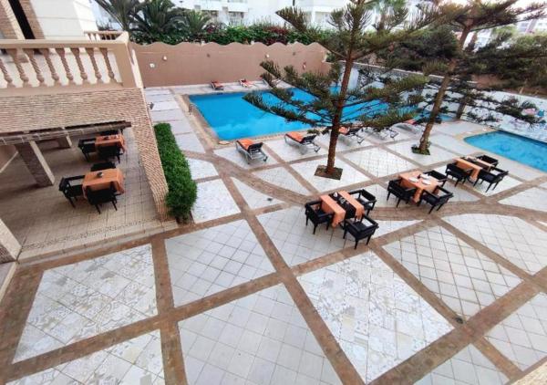 Na zdjęciu widoczny jest obiekt Agyad Maroc Appart-Hotel położony w mieście Agadir.
