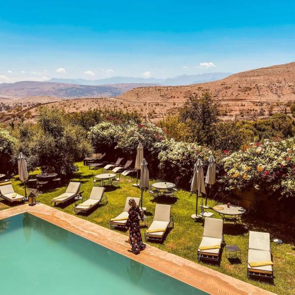照片显示了位于Lalla Takerkoust市的Les terrasses du Lac Marrakech物件。