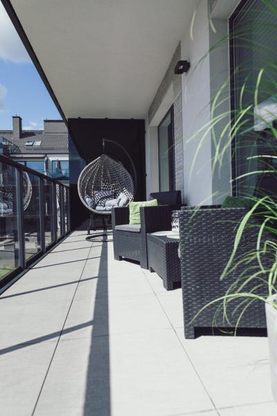 På billedet ses objektet Apartament Rejs beliggende i byen Ostróda.