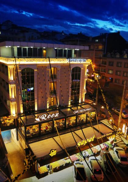 På billedet ses objektet Marvell City Otel beliggende i byen Trabzon.