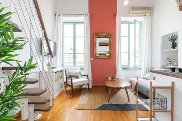 A la foto es mostra l'objecte Plage et Shopping ! Appartement au cœur de Nice ! situat a la ciutat de Niça.