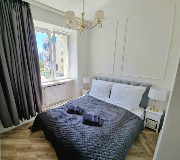 A la foto es mostra l'objecte Sun and holidays apartament Abrahama situat a la ciutat de Gdynia.