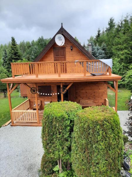 Nella foto è visibile l'oggetto Domek JEZIORACZEK BIS situato nella città di Urowo.