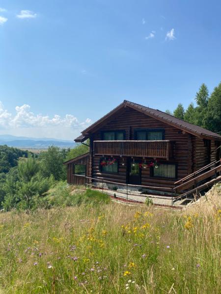 Na fotografii je vidět objekt Bellevue Chalet nacházející se ve městě Râşnov.