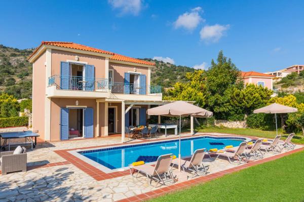 A la foto es mostra l'objecte Villa Skala Ionian by Villa Plus situat a la ciutat de Spathíon.