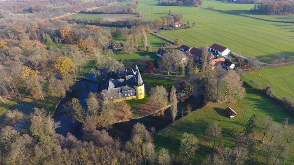 På billedet ses objektet Schlosspark Hollwinkel beliggende i byen Preußisch Oldendorf.