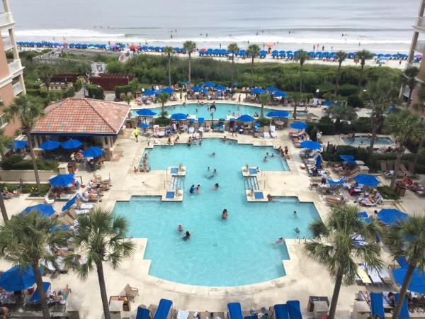 A la foto es mostra l'objecte Marriott Ocean Watch Villas situat a la ciutat de Myrtle Beach.
