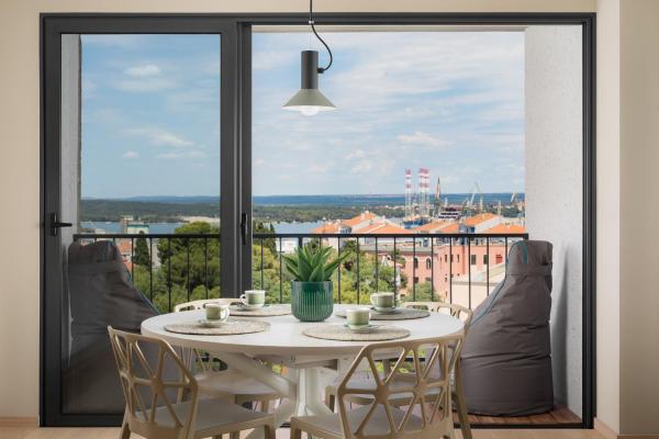 A la foto es mostra l'objecte Luxury Apartment Bianco situat a la ciutat de Pula.