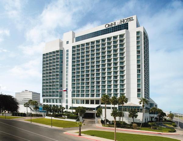 A la foto es mostra l'objecte Omni Corpus Christi Hotel situat a la ciutat de Corpus Christi.