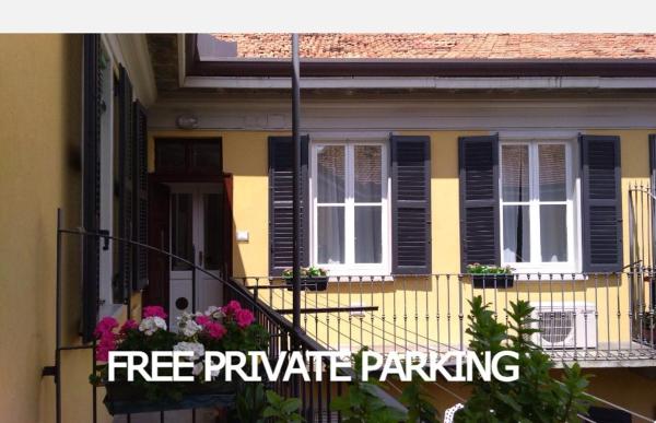 A la foto es mostra l'objecte Beautiful bohemian apartment in the center with balcony, air conditioning and free private parking situat a la ciutat de Como.