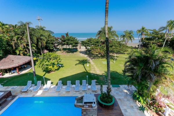 照片显示了位于Bertioga市的Indaiá Praia Hotel物件。