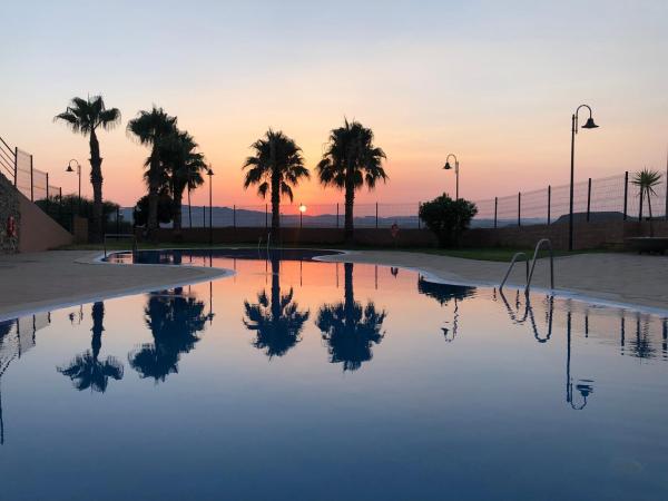 På bildet vises objektet Mojacar terrazas del Golf som ligger i byen Mojácar.