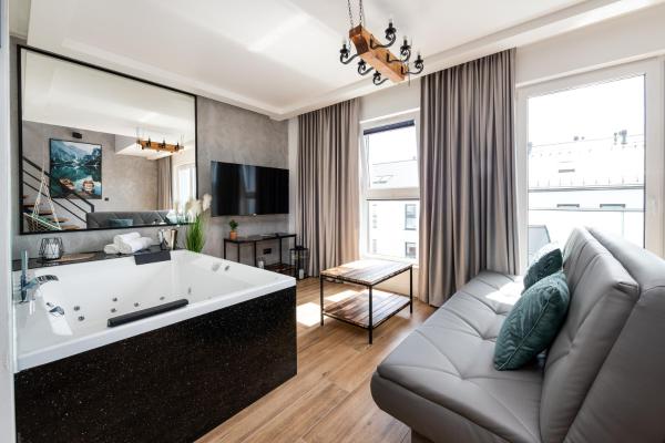 A la foto es mostra l'objecte Relaxroom Szmaragd situat a la ciutat de Reda.