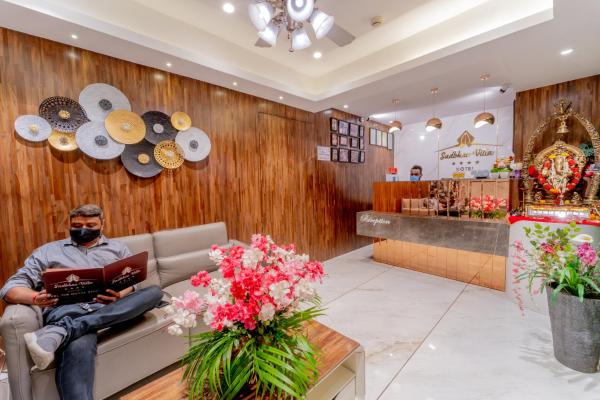 A la foto es mostra l'objecte Hotel Sadbhav Villa situat a la ciutat de Bhatha.