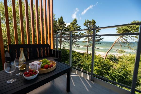 Kuvassa näkyy kohde Apartament Golden Pearl Gąski, joka sijaitsee kaupungissa Gąski.