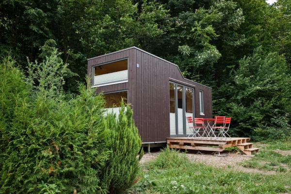 Na zdjęciu widoczny jest obiekt Tiny House Nature 3 - Green Tiny Village Harz położony w mieście Osterode am Harz.