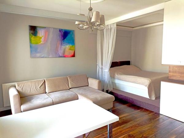 A la foto es mostra l'objecte Młynowa Centrum Apartamenty LUNA Białystok situat a la ciutat de Białystok.