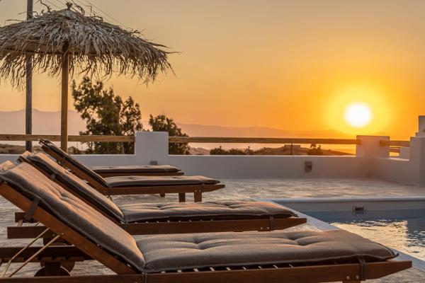 A la foto es mostra l'objecte Golden Sand Villas with Private Pool situat a la ciutat de Vívlos.