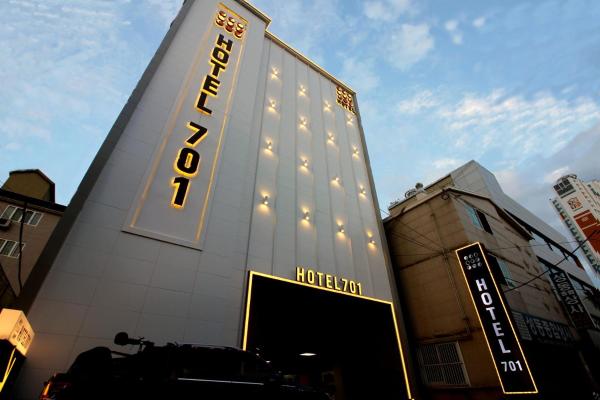 Na foto é possível ver o objeto HOTEL701 Masan localizado na cidade de Changwon.