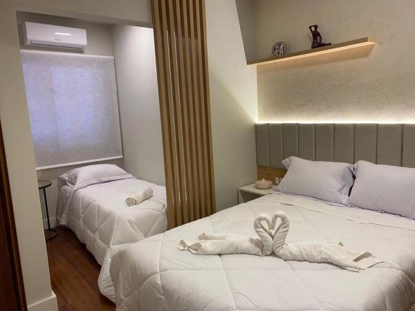 A la foto es mostra l'objecte Flat Morada das Hortensias Centro - Proximo da Rua Coberta situat a la ciutat de Gramado.