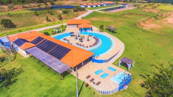 A la foto es mostra l'objecte Aguazul Hotel situat a la ciutat de Buenópolis.