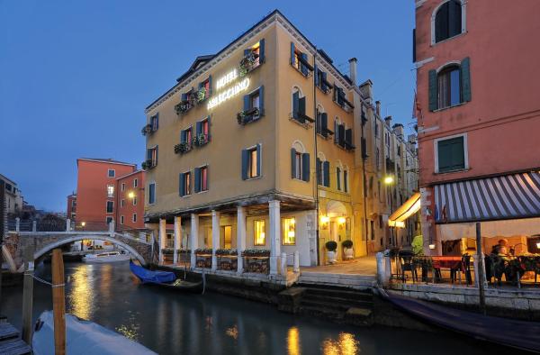 Auf dem Foto ist das Objekt Hotel Arlecchino in der Stadt Venedig zu sehen.