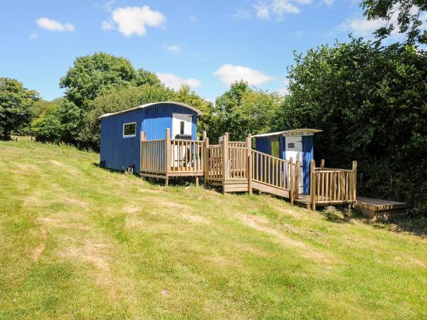 A la foto es mostra l'objecte Shepherds Hut situat a la ciutat de Lostwithiel.