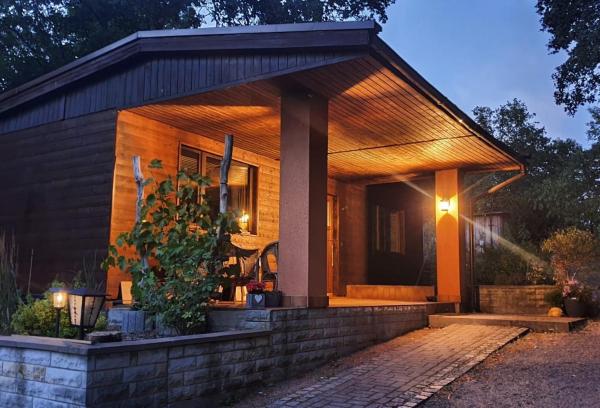 A la foto es mostra l'objecte Ferienhaus FreiTraum situat a la ciutat de Doberzeit.