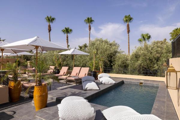 En la foto se muestra el objeto Riad LAZ Mimoun & Spa ubicado en la ciudad de Marrakech.