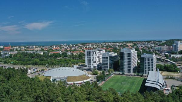 На фото показан объект Symphony Modern Tower Apartamenty, расположенный в городе Гдыня.
