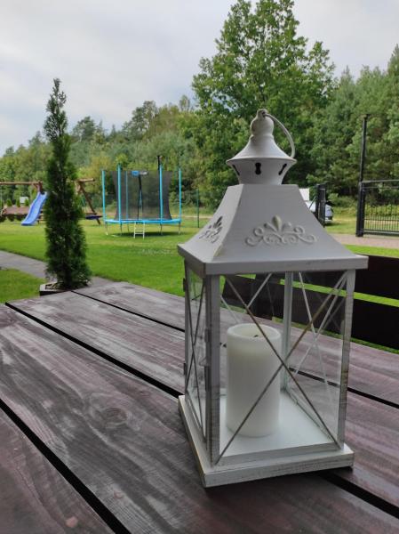 A la foto es mostra l'objecte Domki na Jastrzębiej situat a la ciutat de Mieroszyno.